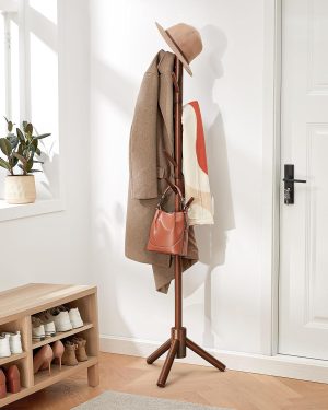 hallway bedroom coat rack stand