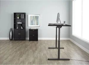 Realspace Magellan Desk Espresso Performance Electric 60 W Height-Adjustable Standing Desk Espresso