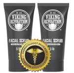 Men, are you ready to face the world with the confidence of a warrior? Tired of fighting breakouts or dealing with pesky breakouts? Look no further than Viking Revolution Men's Face Scrub This powerful yet gentle formula is designed to unleash the power of a clear, healthy complexion, leaving you feeling refreshed and ready to conquer whatever your day throws your way.  Face Scrub Unleash Viking Power Cleanse, Exfoliate, and Sooth (Men's Face Wash) Conquer the day with a clear, healthy complexion. This Viking Revolution Men's Face Wash provides deep cleansing to remove dirt, oil, and impurities, leaving skin feeling refreshed and balanced. Benefits of Viking Revolution Face Scrub Wash Deliver a fresh, confident look Deep cleansing and oil control Even out and sweeten your skin's glow for a fresh, confident look. Say goodbye to greasy patches and hello to a healthy glow. Experience a smooth, clear complexion: exfoliation for all skin types Gently exfoliate dead skin cells to promote cell turnover and prevent breakouts, suitable for oily, dry, and normal skin. Hydration for a healthy, comfortable feeling Hydration Boost Nourish your skin for a healthy, comfortable feel and prevent dryness. No more tight, uncomfortable skin after washing. A Smooth, Burn-Free Shave of Face Scrub Preparing for a smooth shave Soften your beard for a closer, more comfortable shave and reduce razor burn. Experience a smooth, irritation-free shave every time. Viking Revolution Men's Face Wash is a powerful addition to your daily skincare routine. Formulated with [mention key ingredients if known, eg natural extracts], this face wash provides a thorough cleansing and exfoliating experience. How to use your Face Scrub Wet your face with warm water Apply a dime-sized amount of Viking Revolution Face Wash to your fingertips. Gently massage your face, focusing on oily or breakout-prone areas. For deep cleansing and oil control, use daily in the morning or after an intense workout. Use 2-3 times a week for exfoliation For a smoother shave, use before shaving to prep your beard. Rinse thoroughly with warm water and dry your face with a clean towel. Follow with your favorite moisturizer for maximum hydration. Conclusion of Face Scrub Men, are you ready to face the world with the confidence of a warrior? Tired of fighting breakouts or dealing with pesky breakouts? Look no further than Viking Revolution Men's Face Wash! This powerful yet gentle formula is designed to unleash the power of a clear, healthy complexion, leaving you feeling refreshed and ready to conquer whatever your day throws your way.