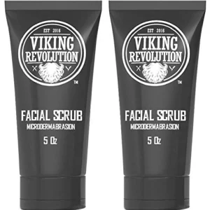 Men, are you ready to face the world with the confidence of a warrior? Tired of fighting breakouts or dealing with pesky breakouts? Look no further than Viking Revolution Men's Face Scrub This powerful yet gentle formula is designed to unleash the power of a clear, healthy complexion, leaving you feeling refreshed and ready to conquer whatever your day throws your way.  Face Scrub Unleash Viking Power Cleanse, Exfoliate, and Sooth (Men's Face Wash) Conquer the day with a clear, healthy complexion. This Viking Revolution Men's Face Wash provides deep cleansing to remove dirt, oil, and impurities, leaving skin feeling refreshed and balanced. Benefits of Viking Revolution Face Scrub Wash Deliver a fresh, confident look Deep cleansing and oil control Even out and sweeten your skin's glow for a fresh, confident look. Say goodbye to greasy patches and hello to a healthy glow. Experience a smooth, clear complexion: exfoliation for all skin types Gently exfoliate dead skin cells to promote cell turnover and prevent breakouts, suitable for oily, dry, and normal skin. Hydration for a healthy, comfortable feeling Hydration Boost Nourish your skin for a healthy, comfortable feel and prevent dryness. No more tight, uncomfortable skin after washing. A Smooth, Burn-Free Shave of Face Scrub Preparing for a smooth shave Soften your beard for a closer, more comfortable shave and reduce razor burn. Experience a smooth, irritation-free shave every time. Viking Revolution Men's Face Wash is a powerful addition to your daily skincare routine. Formulated with [mention key ingredients if known, eg natural extracts], this face wash provides a thorough cleansing and exfoliating experience. How to use your Face Scrub Wet your face with warm water Apply a dime-sized amount of Viking Revolution Face Wash to your fingertips. Gently massage your face, focusing on oily or breakout-prone areas. For deep cleansing and oil control, use daily in the morning or after an intense workout. Use 2-3 times a week for exfoliation For a smoother shave, use before shaving to prep your beard. Rinse thoroughly with warm water and dry your face with a clean towel. Follow with your favorite moisturizer for maximum hydration. Conclusion of Face Scrub Men, are you ready to face the world with the confidence of a warrior? Tired of fighting breakouts or dealing with pesky breakouts? Look no further than Viking Revolution Men's Face Wash! This powerful yet gentle formula is designed to unleash the power of a clear, healthy complexion, leaving you feeling refreshed and ready to conquer whatever your day throws your way.