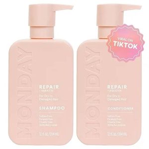 MONDAY HAIRCARE Repair Shampoo and Conditioner