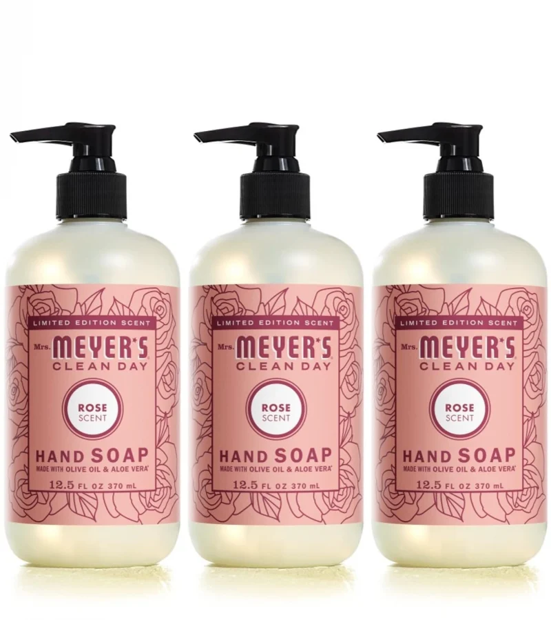 Mrs. Meyer's Clean Day Liquid Hand Soap in Rose
